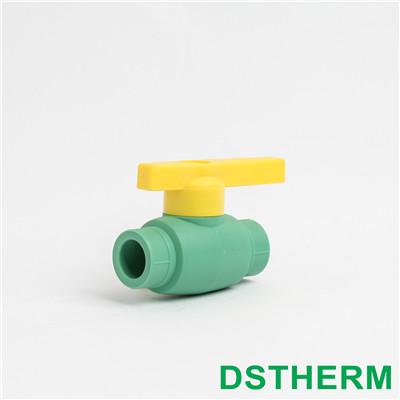 Ppr Plastic Ball Valve With Brass Ball