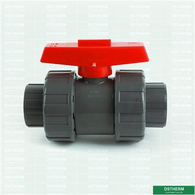 PVC Double Union Ball Valve