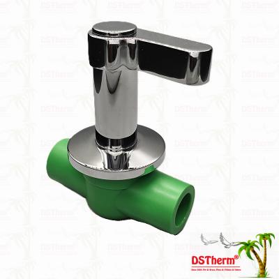Luxury Copper-Plastic PPR Ball Valve Corrosion Resistant High Pressure Level
