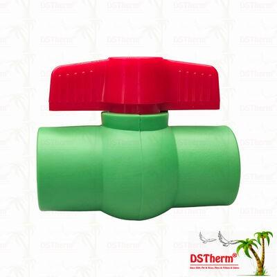PPR Plastic Ball Valve With Plastic Ball For Plumbing System 20-63mm Zero Leakage